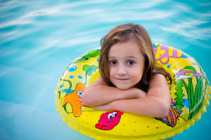 pool heating equals happy kids